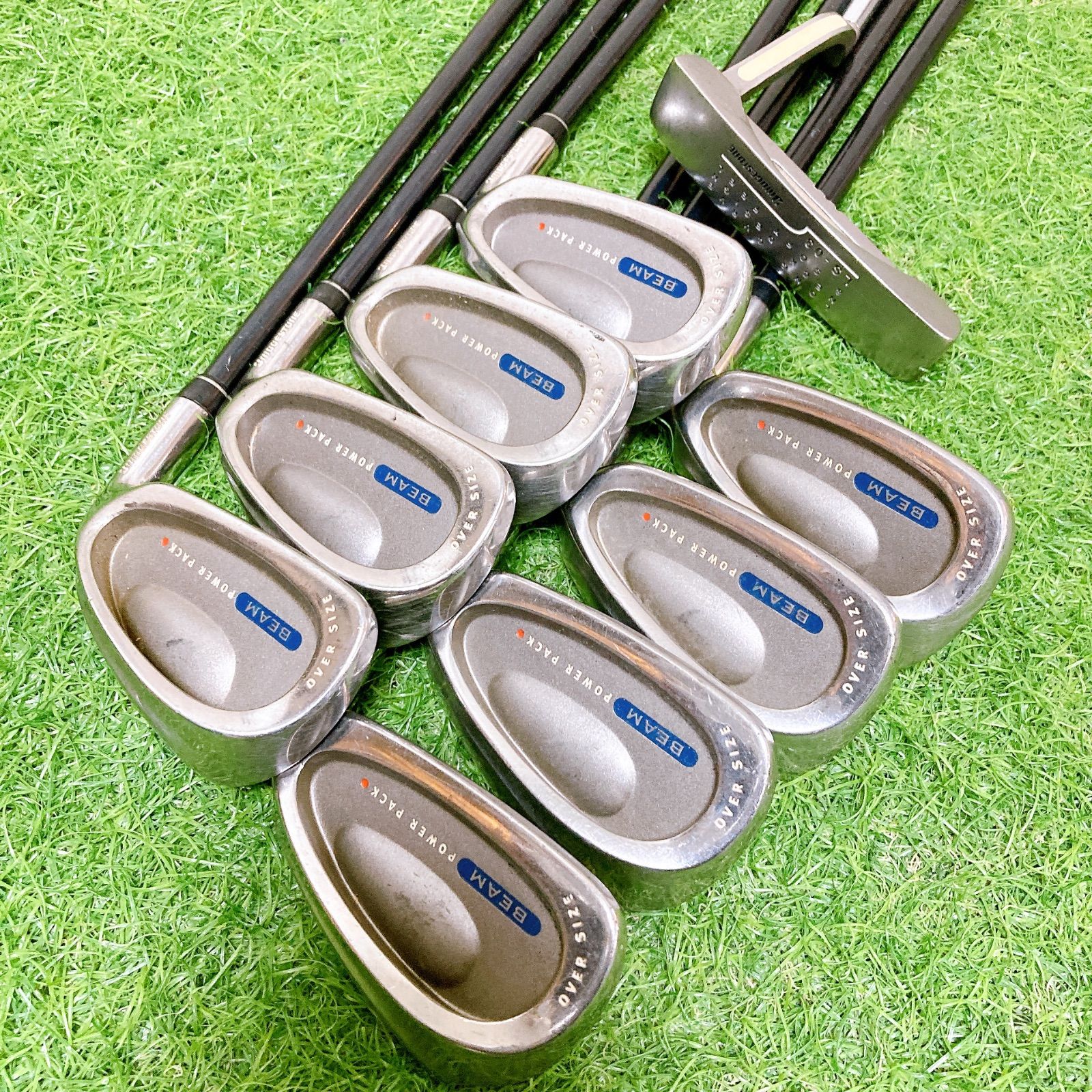 メンズ右利き初心者用 ツアステージ ゴルフクラブセット W-2430 メンズ