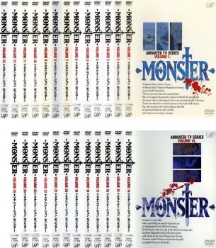MONSTER 25枚セット chapter.1～74 全巻セット アニメ DVD レンタル落ち