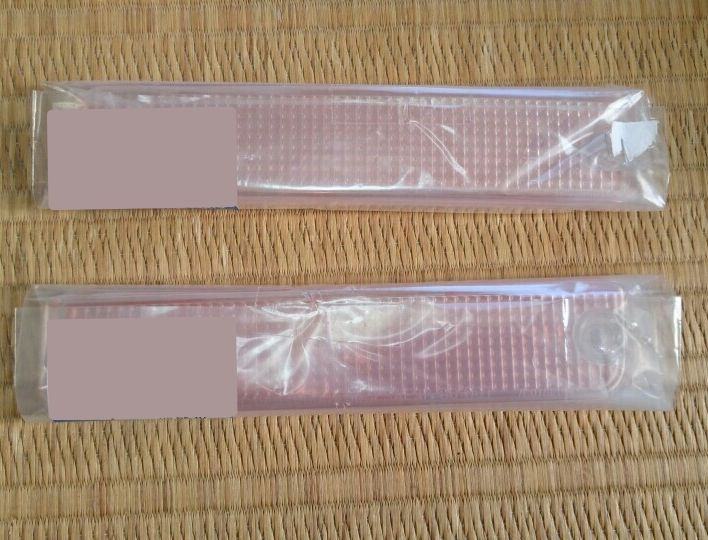 マツダ MAZDA 未使用 新品 純正 RX-7 FC3S フロント ウィンカー レンズ RH LH 助手席 運転席 セット パーツ エンジン タイヤ バンパー 検索 マフラー 希少