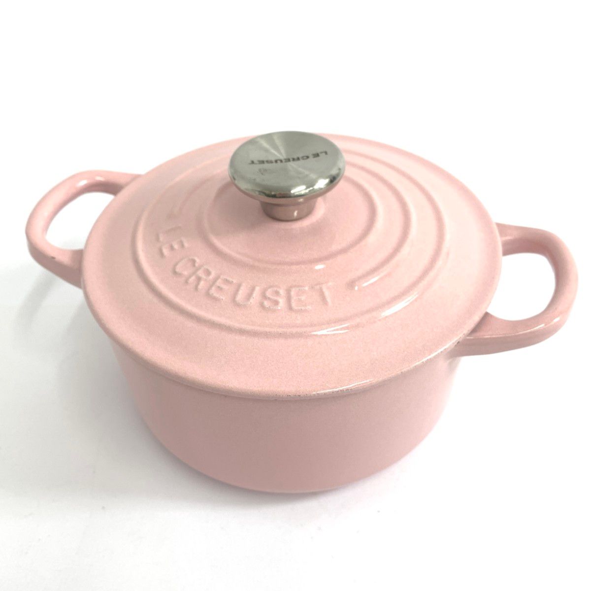LE CREUSET ルクルーゼ ココットロンド 鍋 ピンク 240001138002