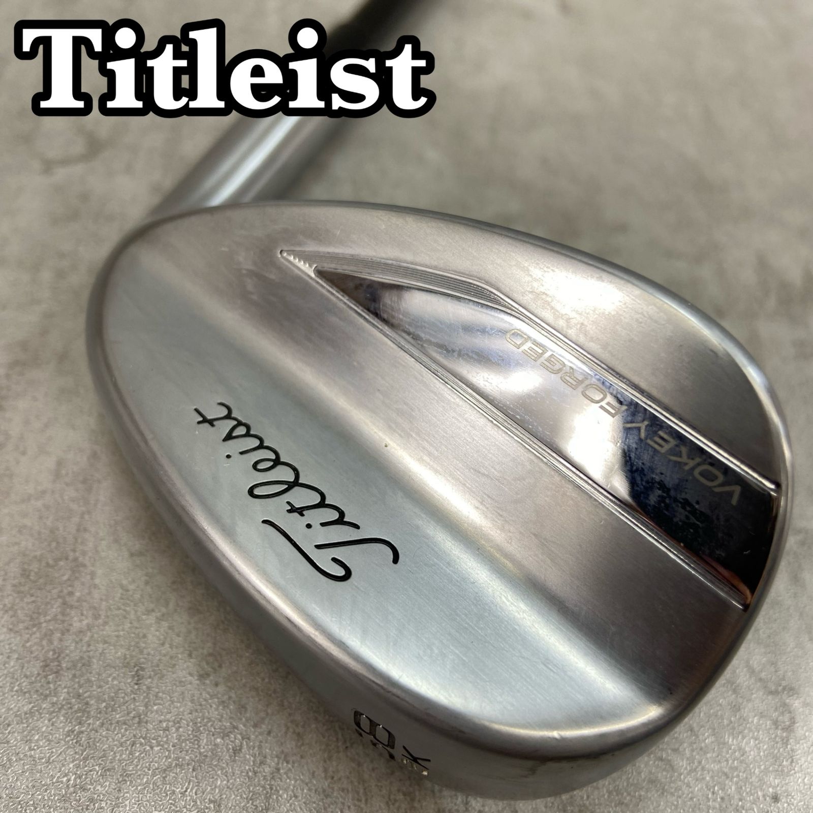 Titleist - Titleist　タイトリスト　VOKEY　FORGED ボーケイ　フォージド　メンズゴルフ　サンドウェッジ　SW　カーボン　58°　右利き用　WEDGE Titleist タイトリスト VOKEY FORGED ボーケイ フォージド