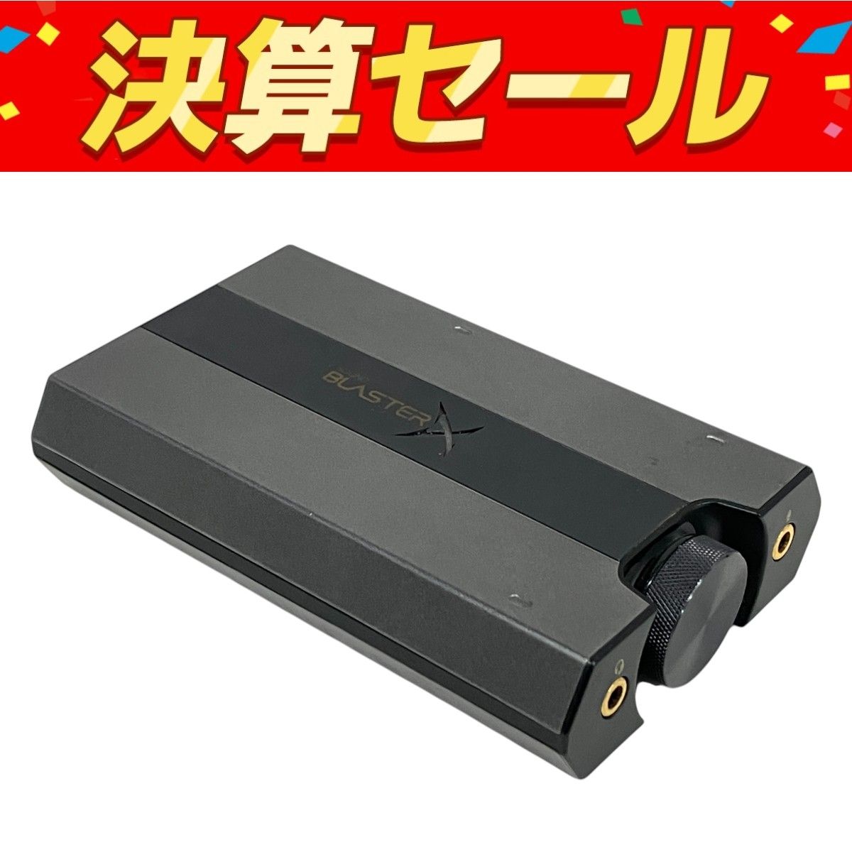 Creative Sound BlasterX G6 SBX-G6 SB1770 ヘッドホンアンプ DAC 音響機器 S10124912