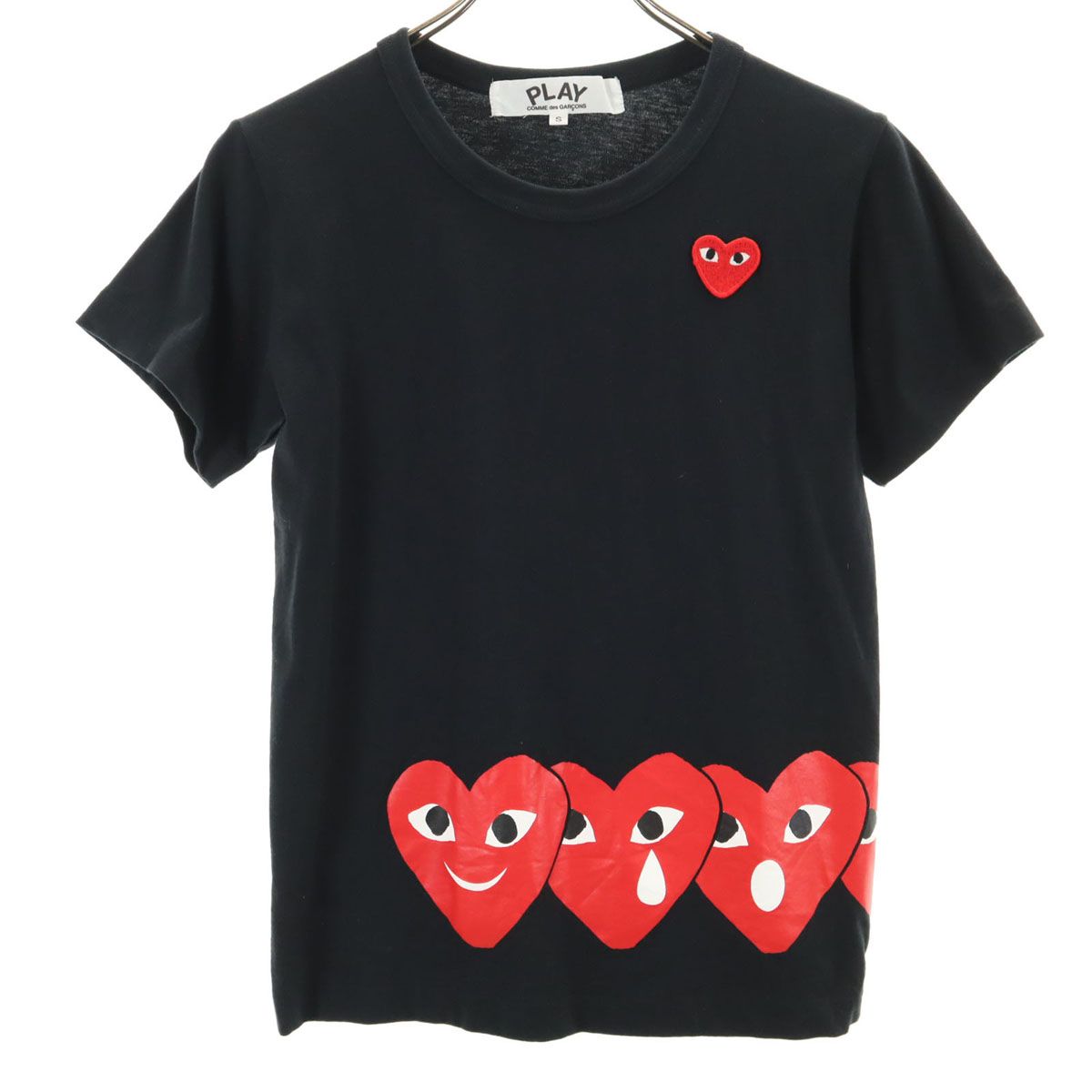 PLAY COMME des GARCONS プレイコムデギャルソン 2018年 日本製 半袖 T