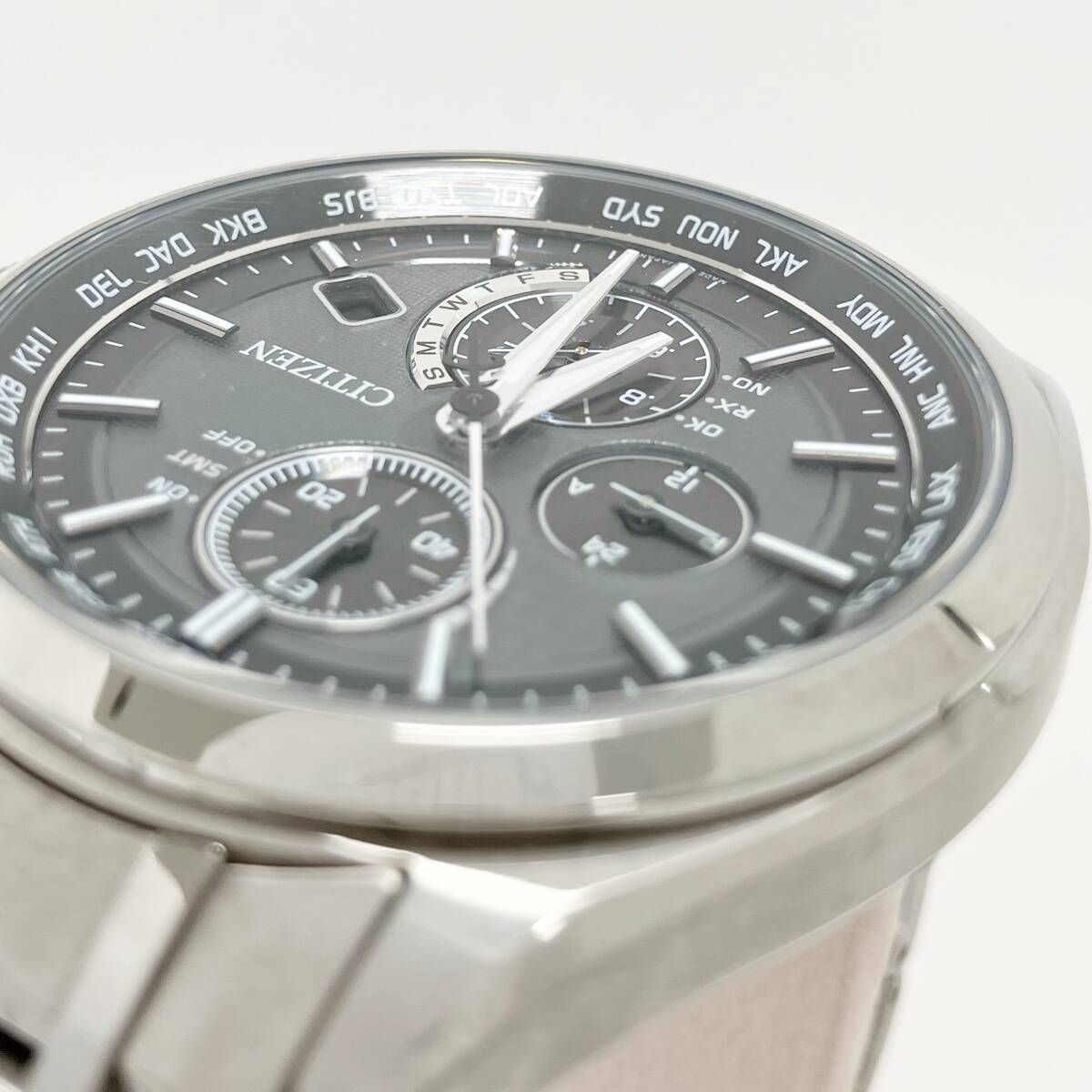 CITIZEN ATTESA H804-T018696 クロノ メンズ腕時計 ATTESA（CITIZEN） シチズン アテッサ AT8040-57E H804-T018696