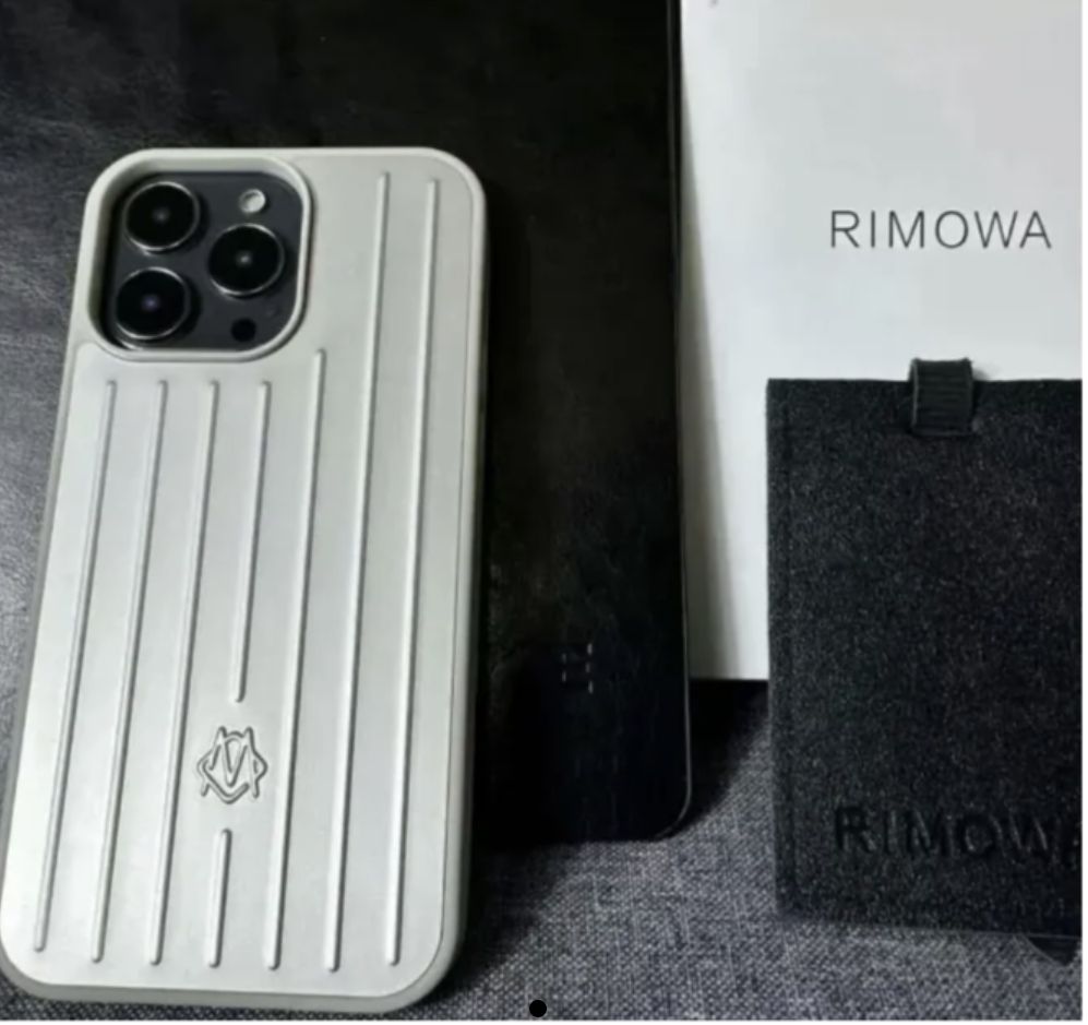 RIMOWA iPhone14pro ケース シルバー RIMOWA iPhone 14 Pro用ケース シルバー