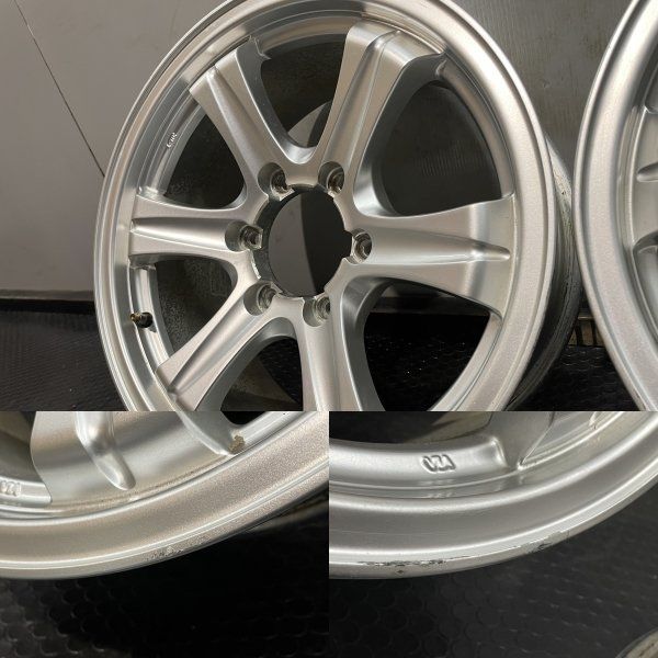 Weds ウェッズ 社外ホイール 17インチ 4本 7.5J6HPCD139.7+23 ランクル