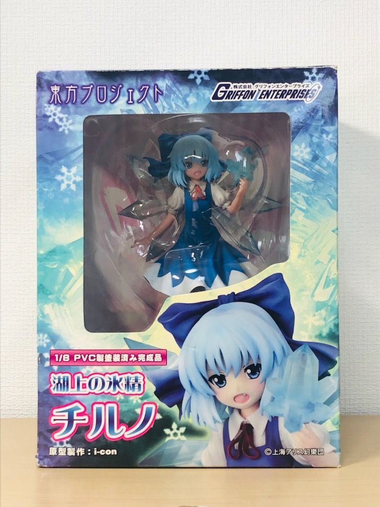 東方プロジェクト 湖上の氷精 チルノ 1/8 完成品フィギュア グリフォン