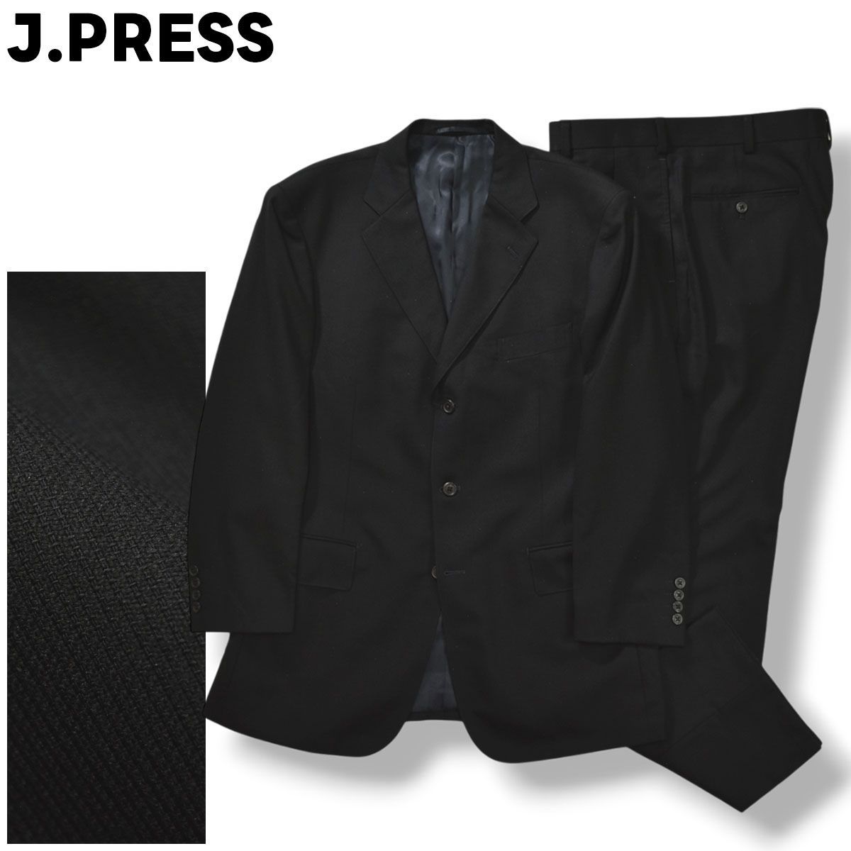 J.PRESS スーツ セットアップ ネイビー 大きいサイズ 店舗良い J.PRESS スーツ 大きいサイズ ネイビー セットアップ
