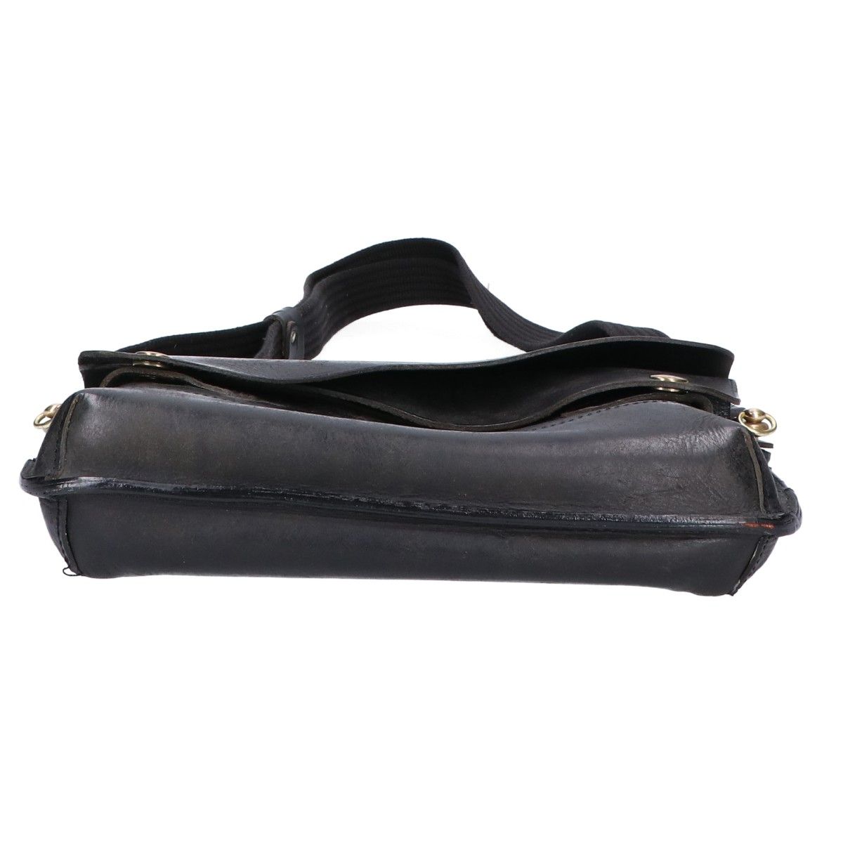 ビアベリー DOUBLE FLAPS M クラッチ プエブロ黒 ビアベリー DOUBLE