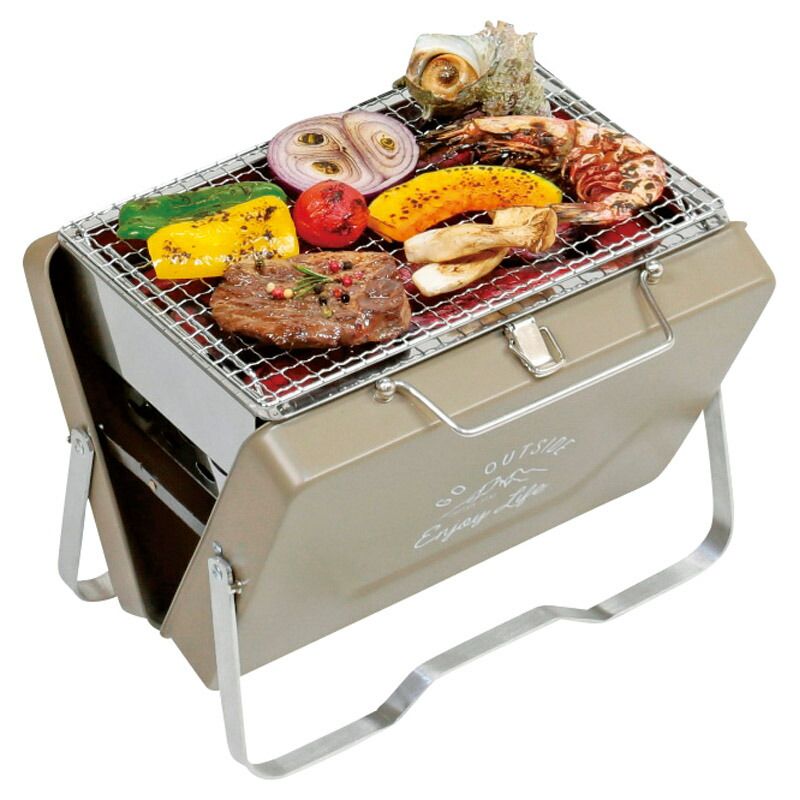 モンテ V型卓上グリル (UG-0066) 購入 キャプテンスタッグ モンテ V型