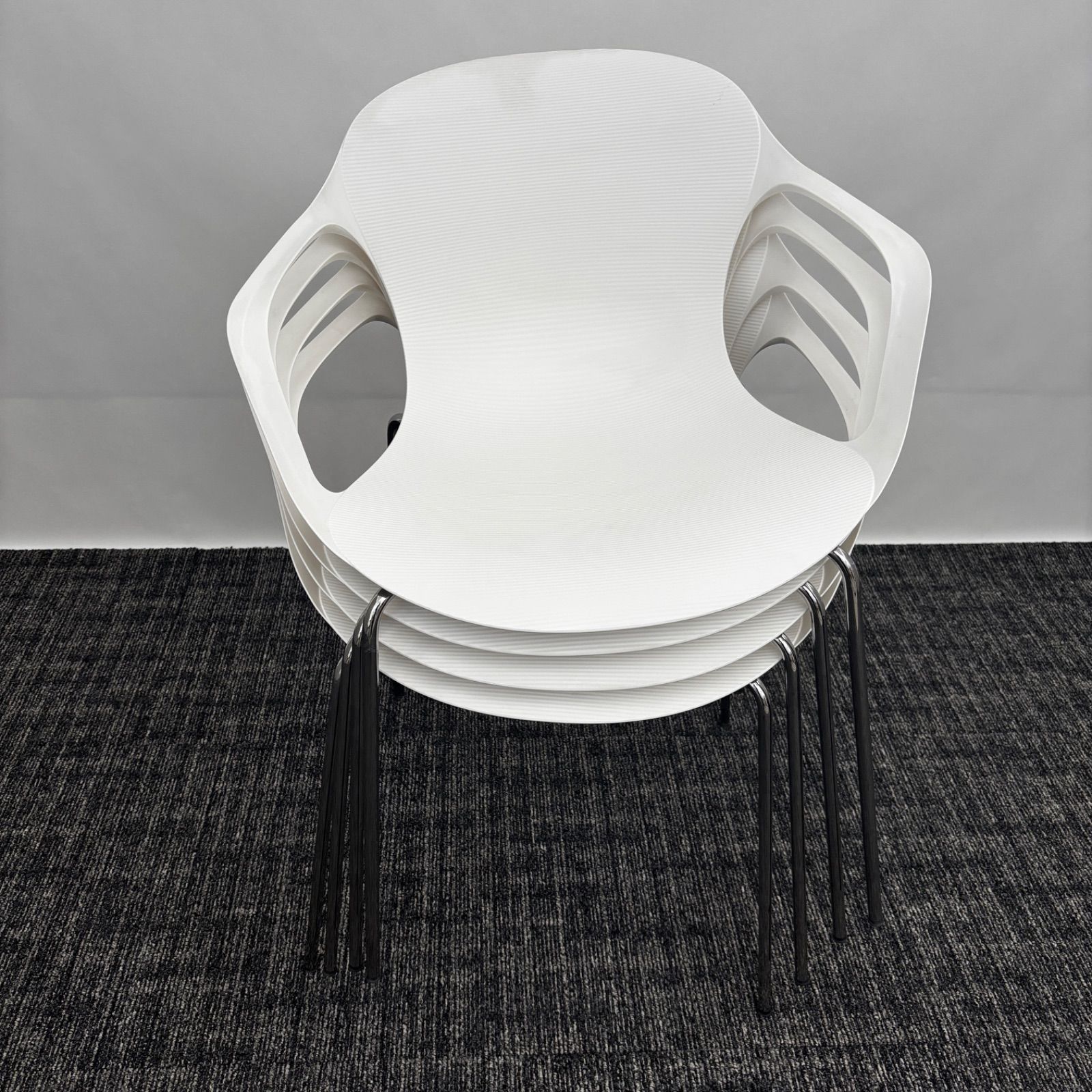 Fritz Hansen NAPチェエア アーム付き4脚セット 正規品 カスパー Fritz Hansen NAPチェエア アーム付き4脚セット 正規品 カスパー