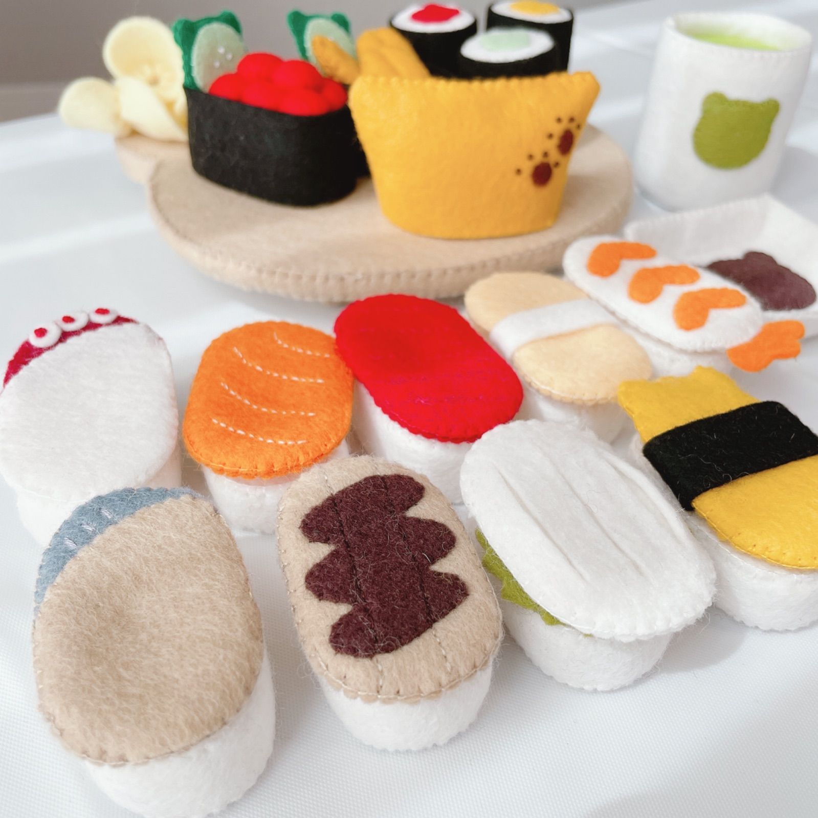 オーダーページ お寿司 フェルト ハンドメイドままごと お寿司屋さん