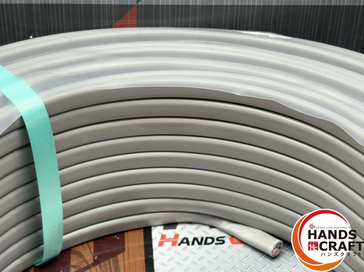 〇 弥栄電線 VVFケーブル 3×2.0mm 製造より1年以内を発送 ハンズクラフト佐賀