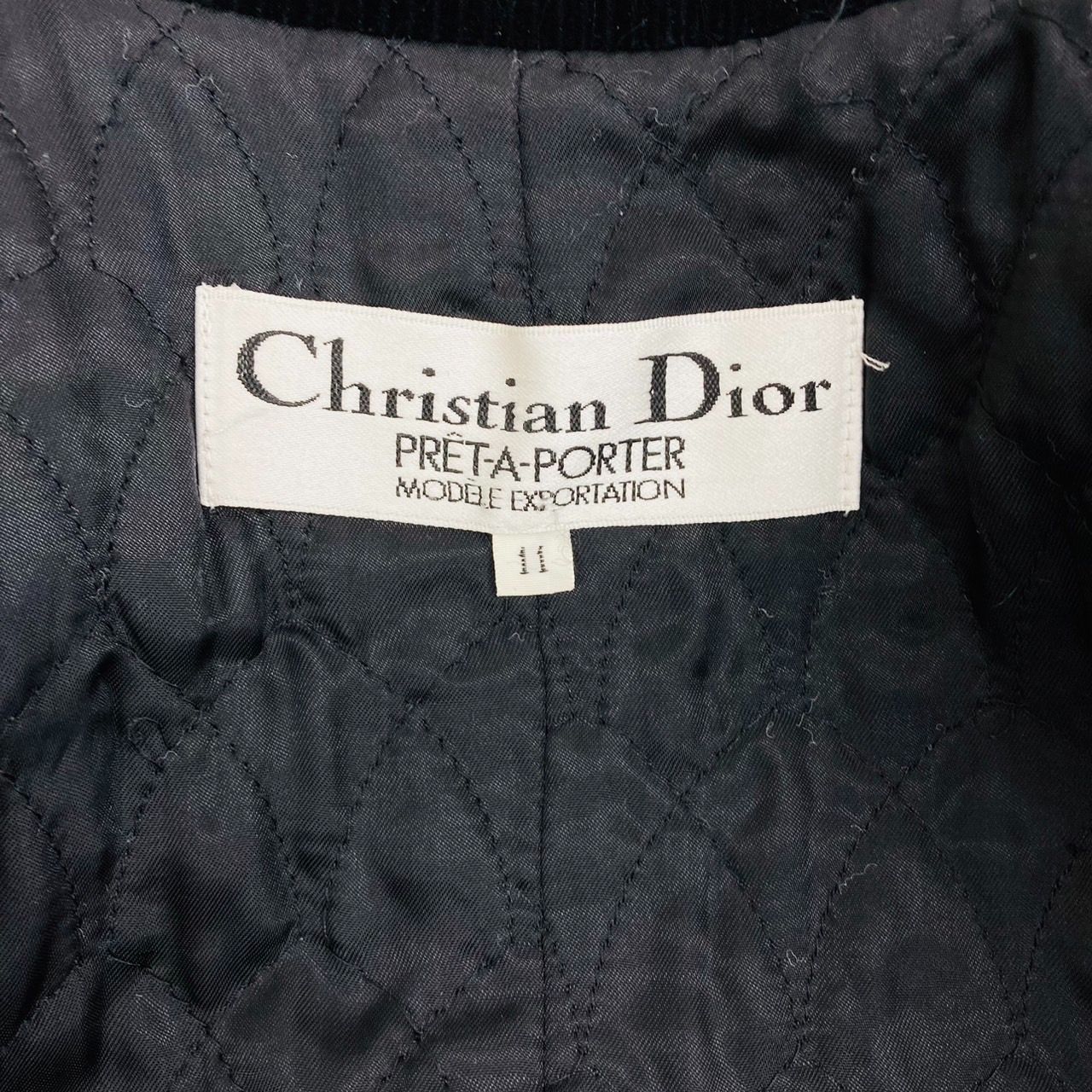 Christian Dior クリスチャンディオール プレタポルテ チェスター 