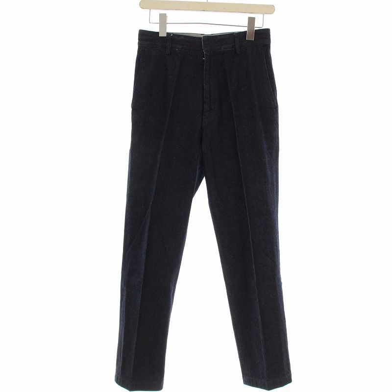 高級感◎美品★スティーブンアラン　ストレートパンツ　1.8万　ブラック　M Steven Alan（スティーブンアラン）の「＜Steven Alan＞ T/C/L