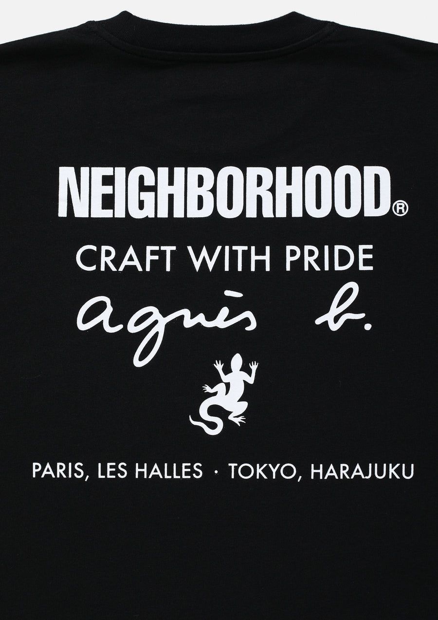 NEIGHBORHOOD X AGNES B. . CREWNECK SS-1 Tシャツ 2527270N-CSM08S