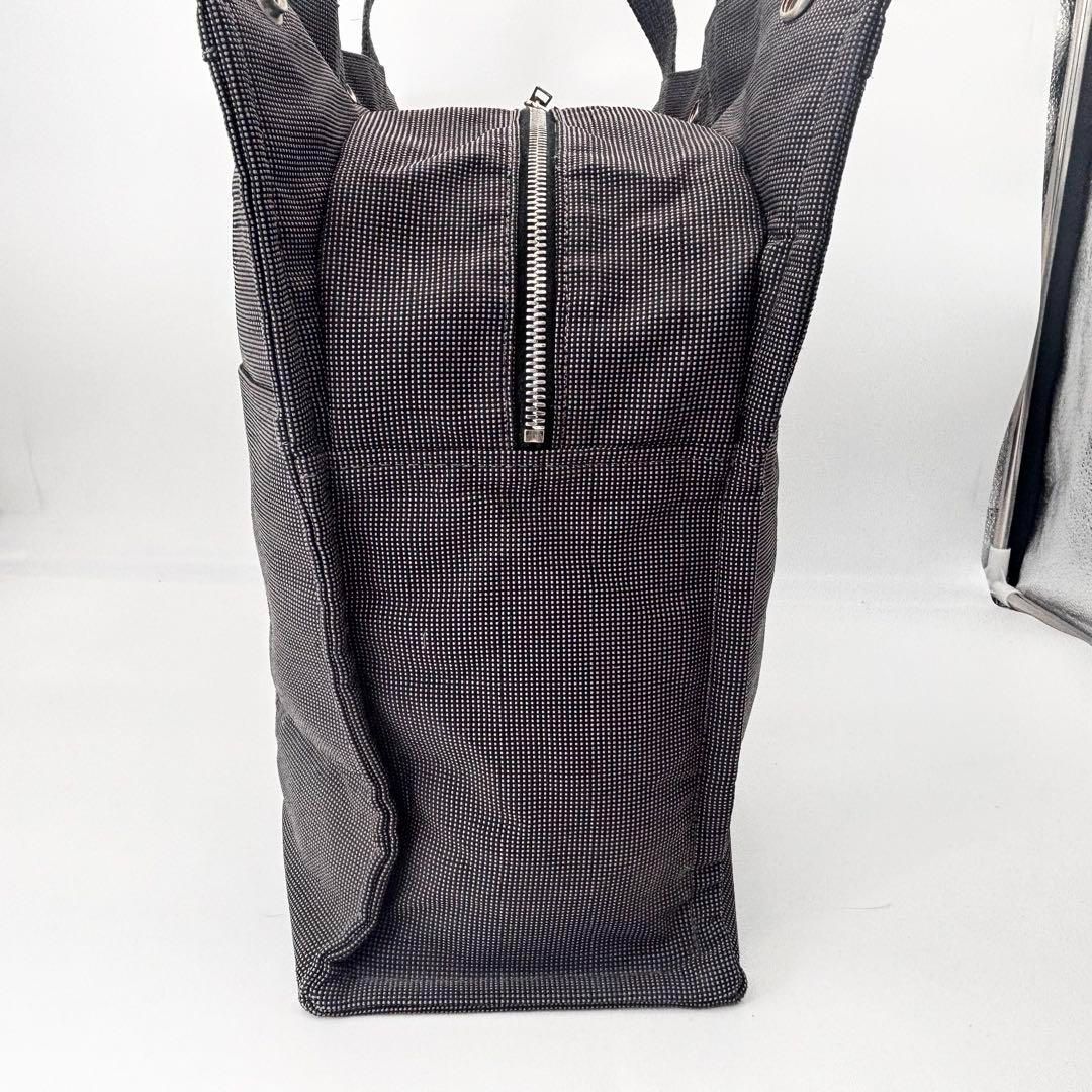 角スレなし】HERMES エールラインPM トートバッグ グレー鞄 カデナ