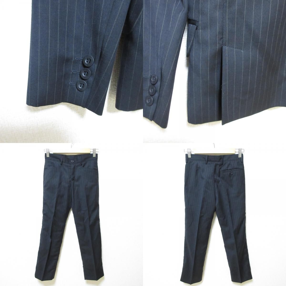美品 ARMANI JUNIOR アルマーニジュニア ストライプ ジテーラード 