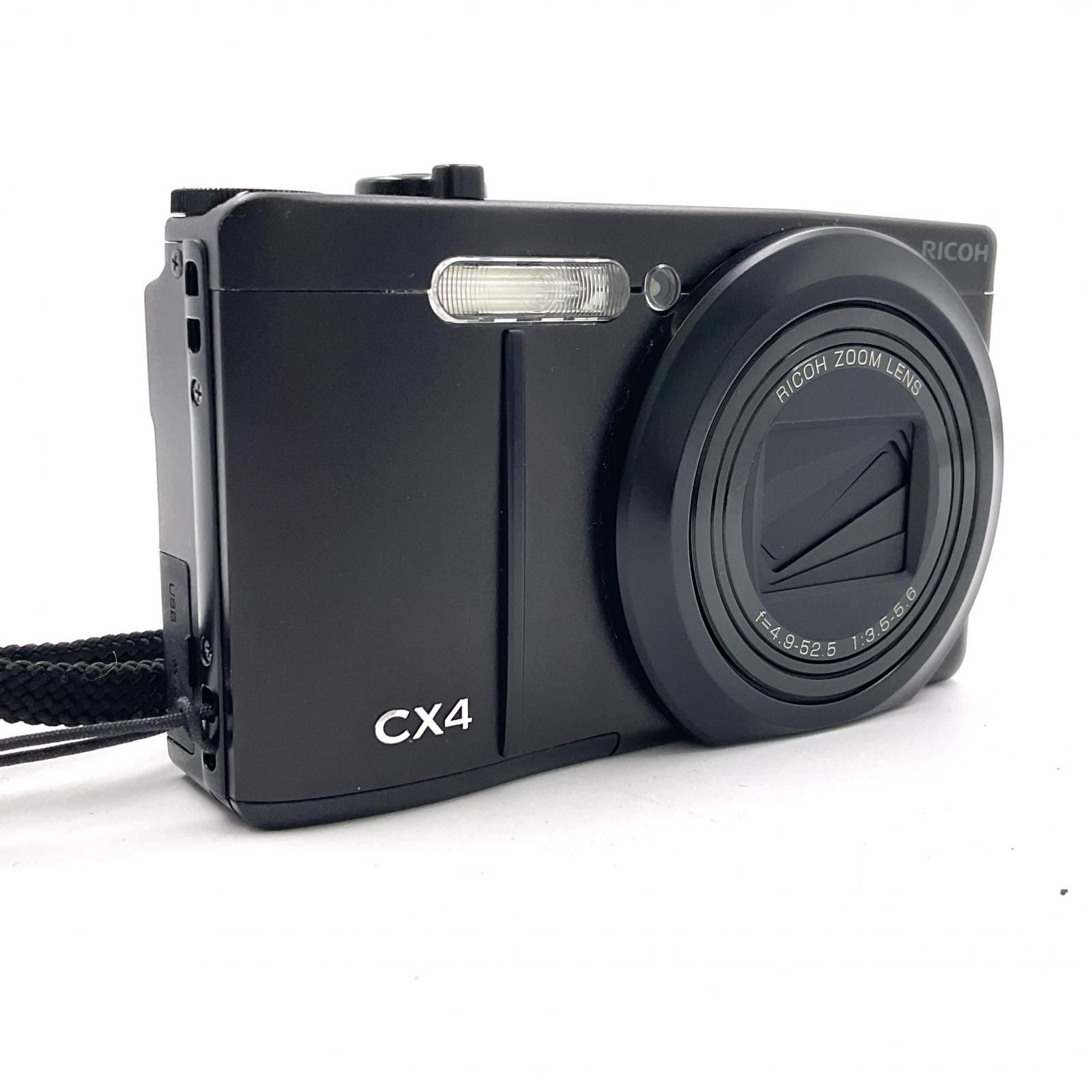 RICOH コンパクトデジタルカメラ CX4 [ブラック] 【全額返金保証