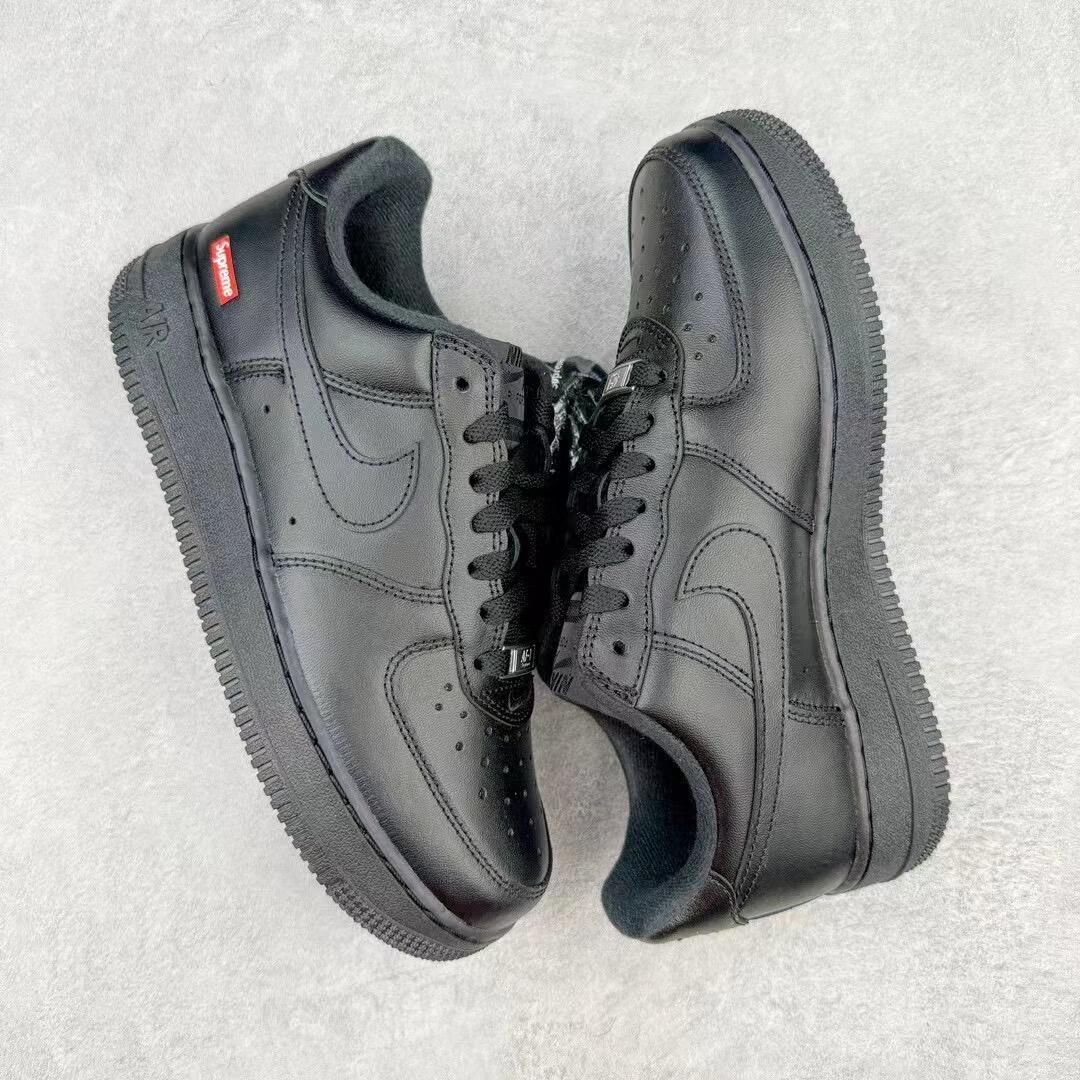 SUPREME x NIKE AIR FORCE 1 LOW BLACK/BLACK