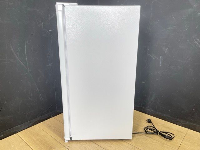 【美品】山善 YAMAZEN 冷蔵庫 YFR-90 2024年製 92L dショッピング |冷蔵庫 1ドア冷蔵庫 92L YFR-90 ホワイト 右開き