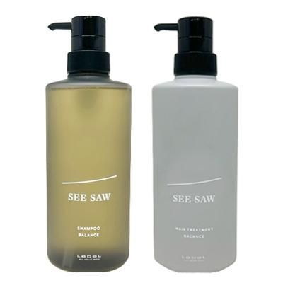 ルベル シーソー シャンプー トリートメント バランス セット 2500ml ルベル SEE/SAW ヘア&スキャルプシャンプーB バランス 2500ml レフィル