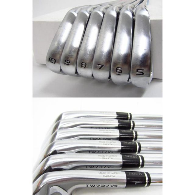 HONMA ホンマ TW737VS アイアン 5～9・10・(P) 6本セット Flex:S