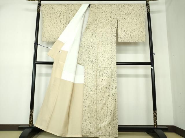 平和屋着物○上質な紬 杢目絞り 正絹 逸品 DAAS3156ps - メルカリ