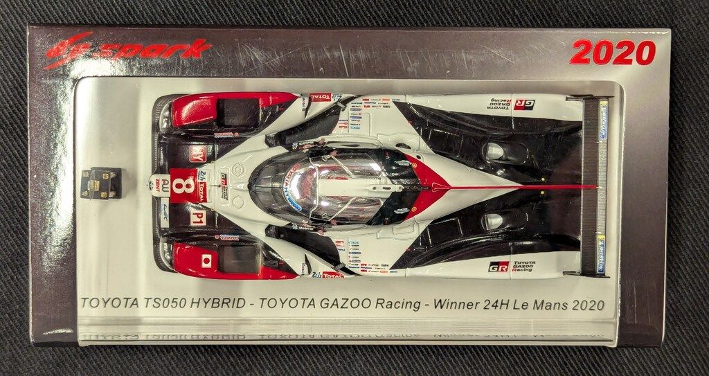 MINIMAX 1/43Sparkmodel Toyota TS050-Hybrid TOYOTA 販売済み GAZOO