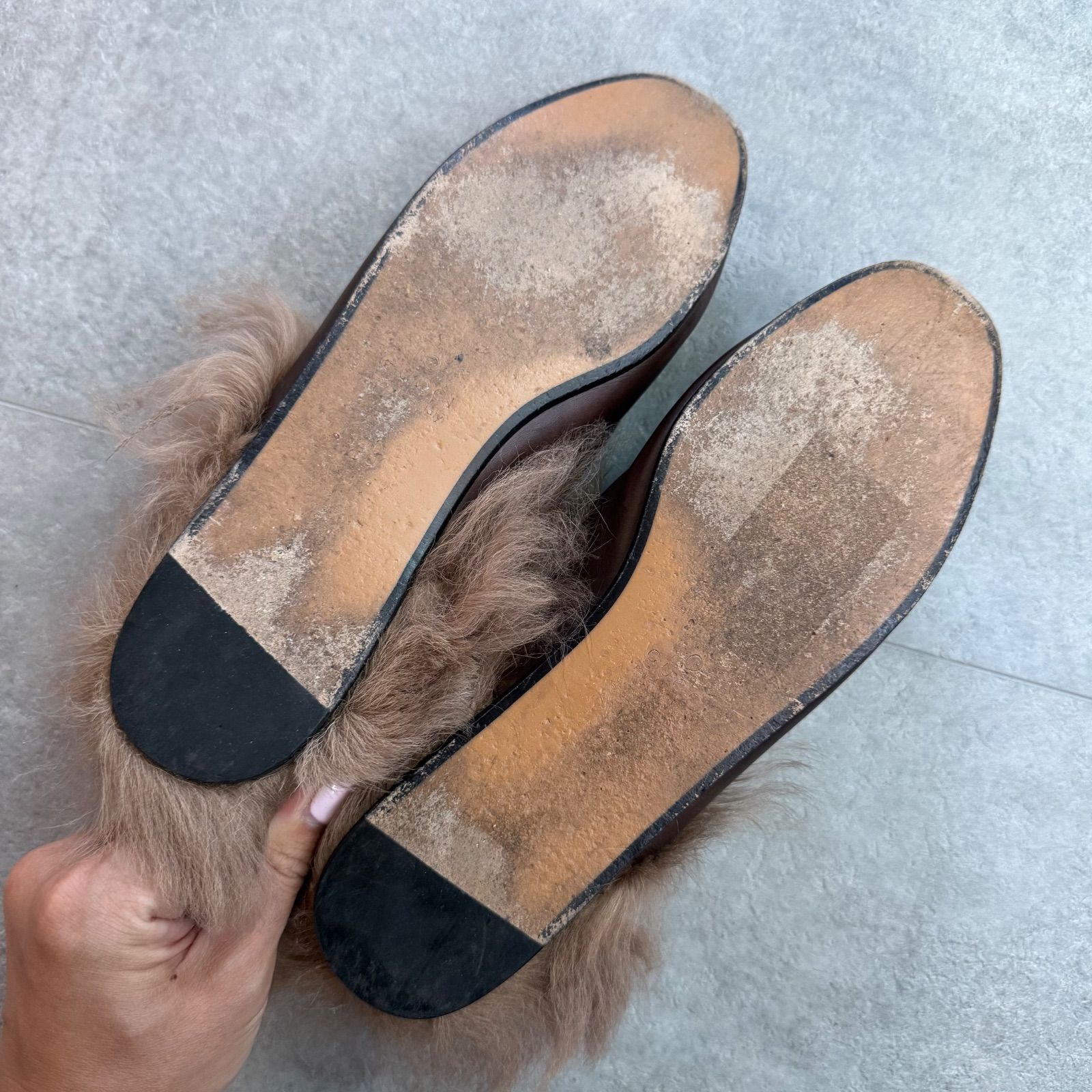 美品 GUCCI グッチ ホースビットローファー プリンスタウン