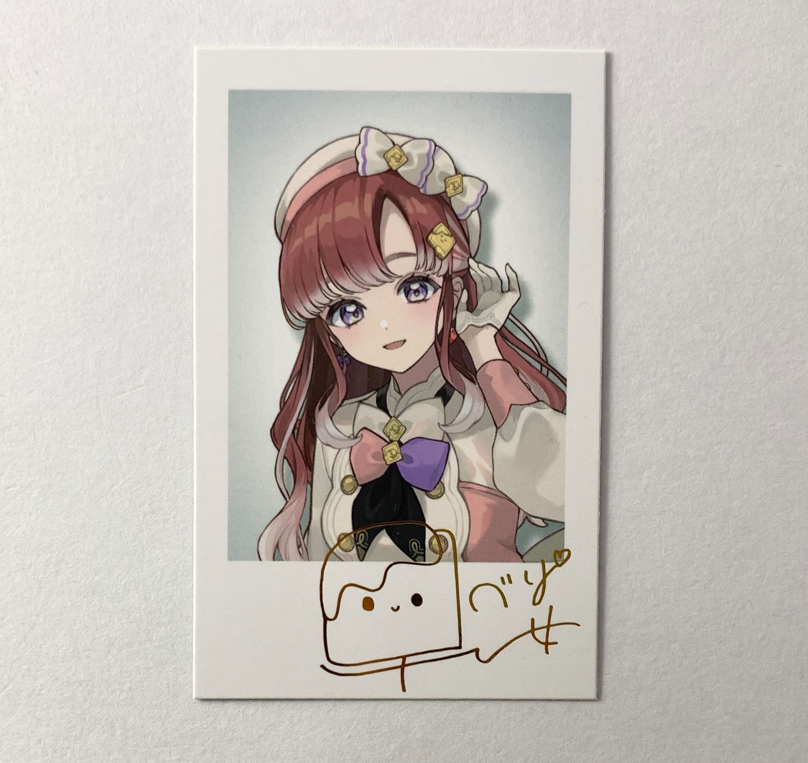 にじさんじ Speciale すぺしゃーれ 早乙女ベリー 箔押しサイン