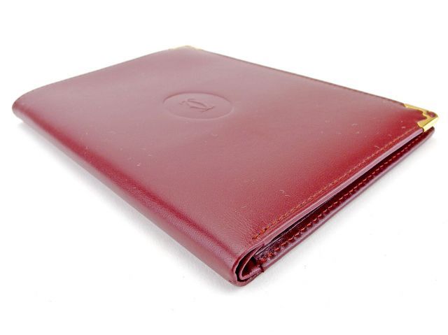 カルティエ パスポートケース マストライン ボルドー 楽天市場】カルティエ CARTIER パスポートケース マストライン