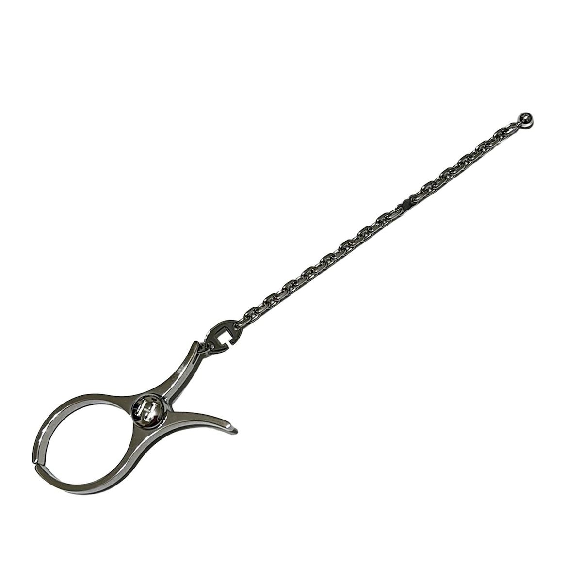 名東】エルメス フィルー グローブホルダー シルバー アクセサリー