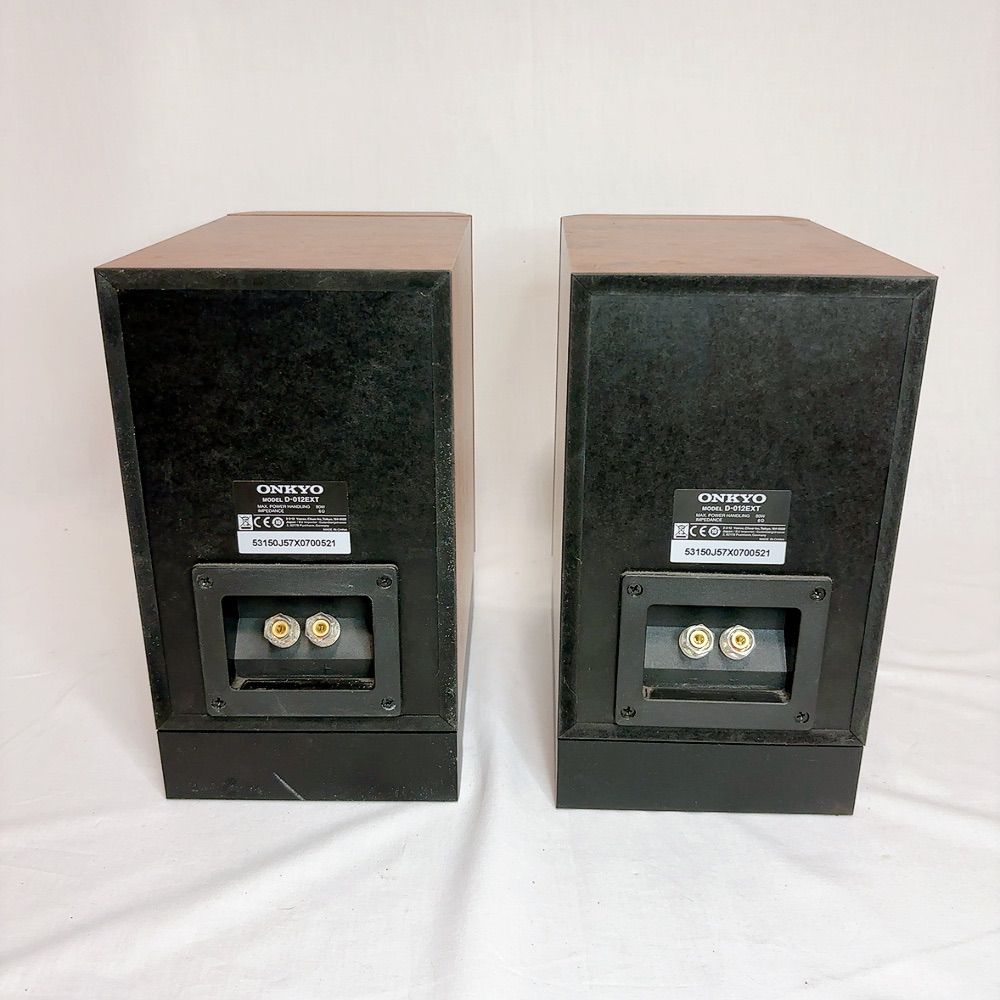 極美品】ONKYO ブックシェルフ型バスレフスピーカー D-012EXT シリアル