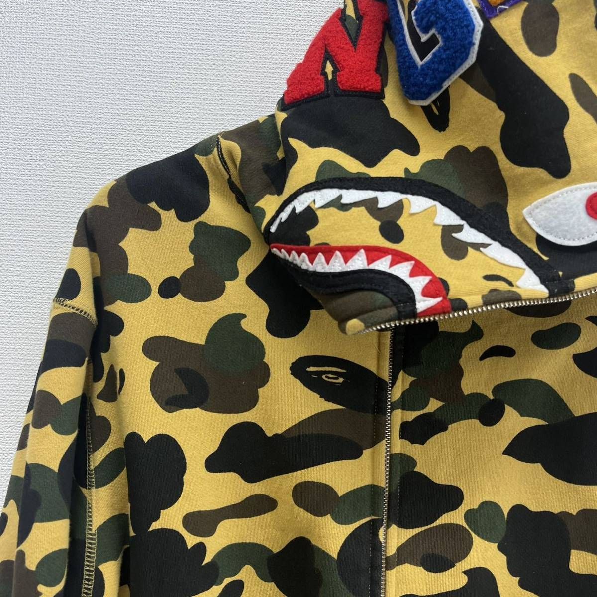 A BATHING APE アベイシングエイプ 001SPD231922X 1ST CAMO SHARK FULL