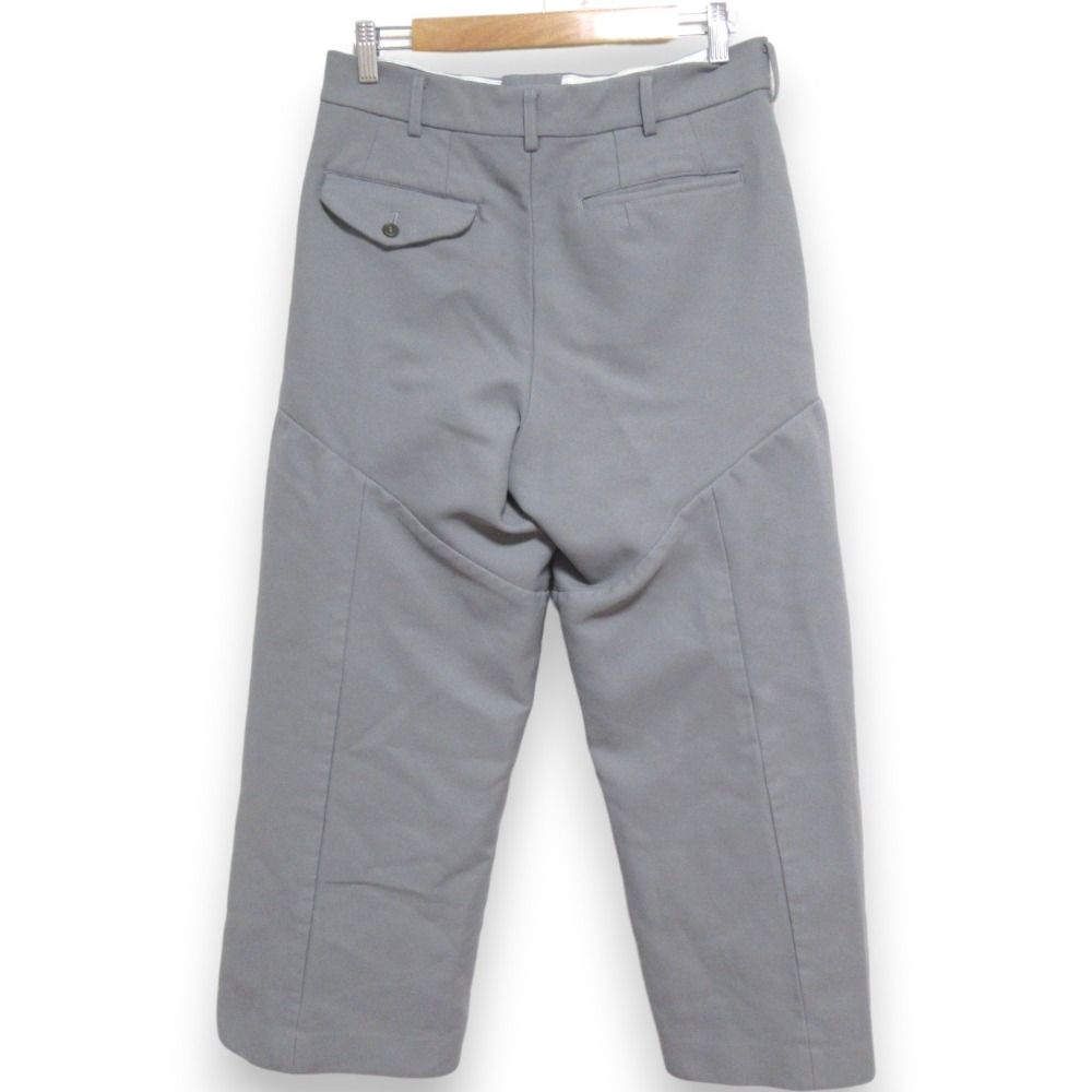 23SS COMME des GARCONS コムデギャルソン ワイドパンツ GK-P022 Sサイズ グレー メンズ レディース 古着