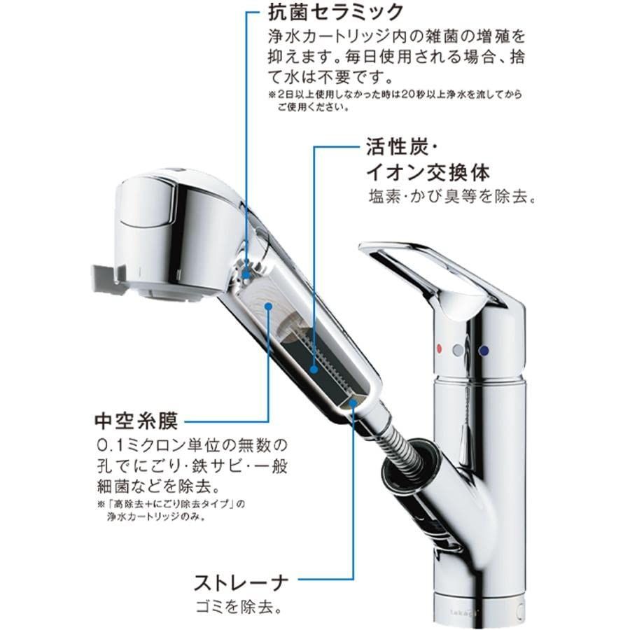 SFC0002T 浄水器 カートリッジ BSC05003 SFC0002TTS ZSRJT002R12BC