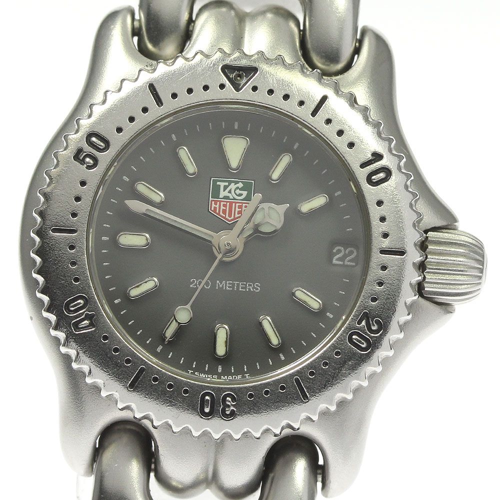 タグホイヤー TAG HEUER S99.208M セル デイト クォーツ レディース_