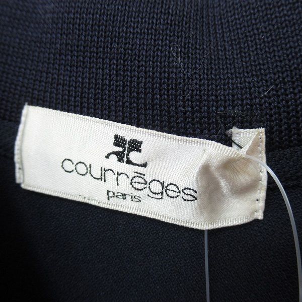【希少】クレージュ ロゴ刺繍 ポロシャツ ヴィンテージ クレージュ courreges ヴィンテージ ポロシャツ ワンピース ロゴ