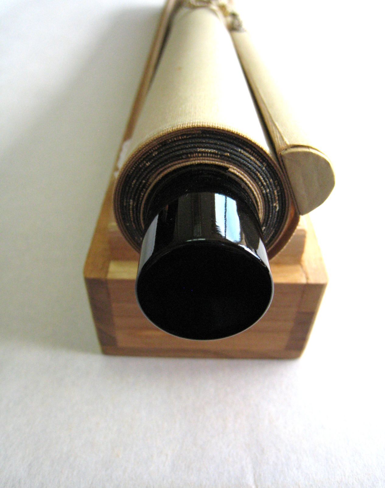 真筆】茶掛け 茶掛 円相 無心◇大徳寺派 玉瀧寺 前大徳 戸上明道 共箱