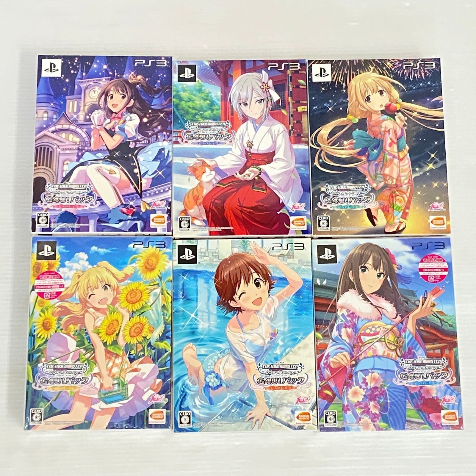100 PS3ソフト アイドルマスター アイドルマスター シンデレラガールズ G4U!パック まとめ ジャンク品 smps3091652