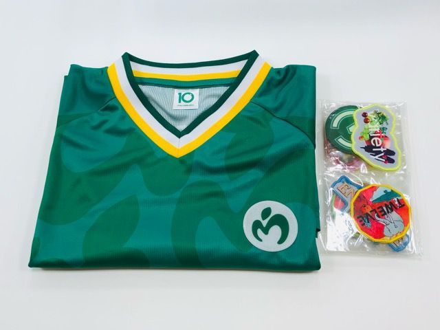 Mrs. GREEN APPLE ゲームシャツ ワッペン フォトカード Mrs. GREEN APPLE『10 & “Harmony” COMPLETE BOX』付属の豪華