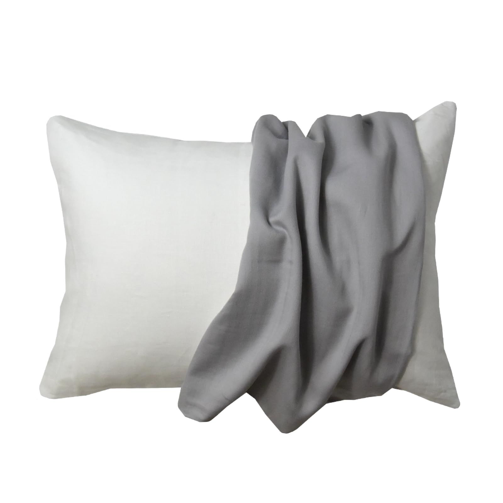 新品 Sleep Tailor 枕カバー 50×70cm 枕用 日本製 リネン 和晒し綿ダブルガーゼ 2種類の寝心地 日本製 綿100% 麻100% フレンチリネン オールシーズン コットン 仕上がりサイズ50×100cm 封筒式 ピローケ