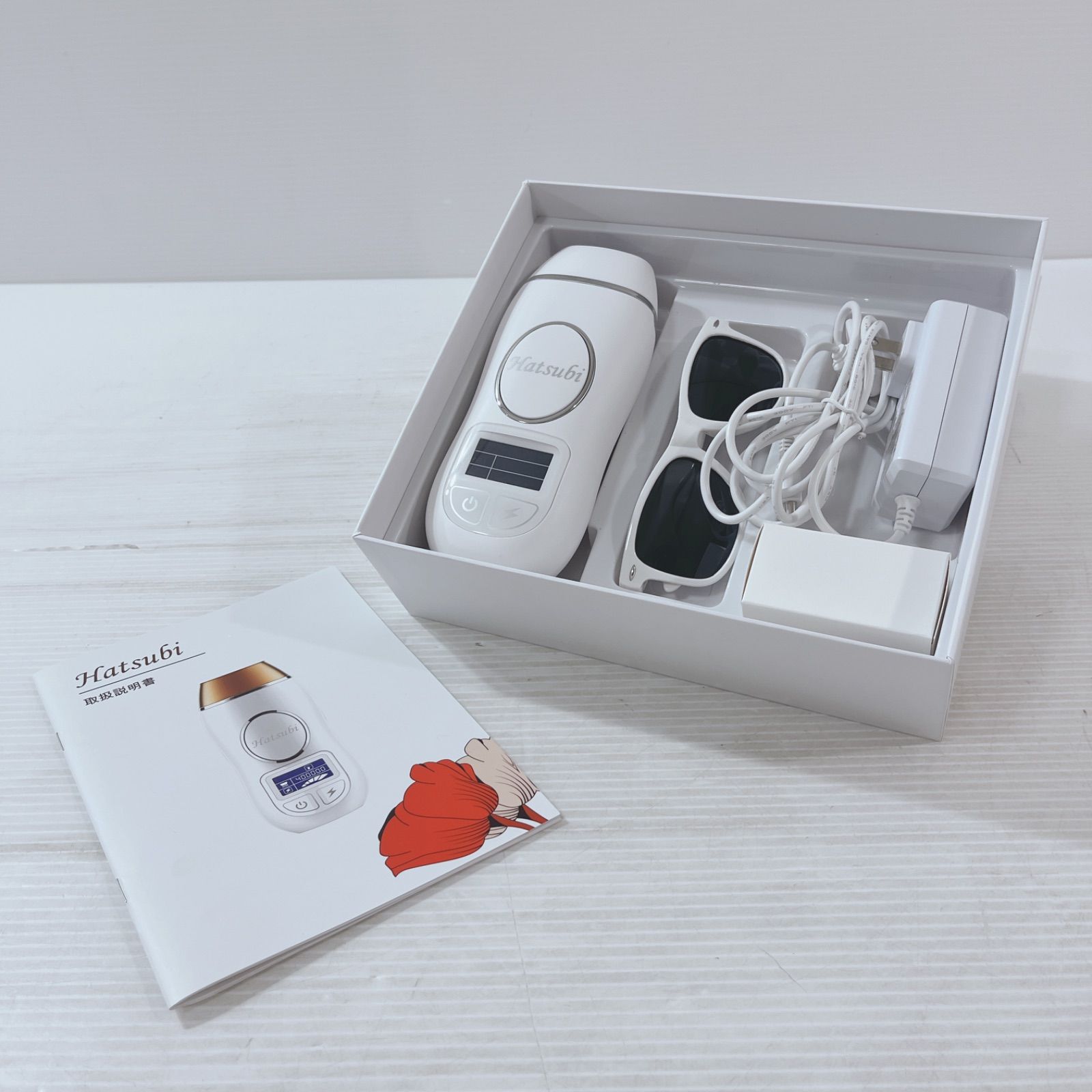 HATSUBI 脱毛・美顔器 Amazon | Hatsubi光脱毛器 レディース メンズ わき 腕 背中 VIO