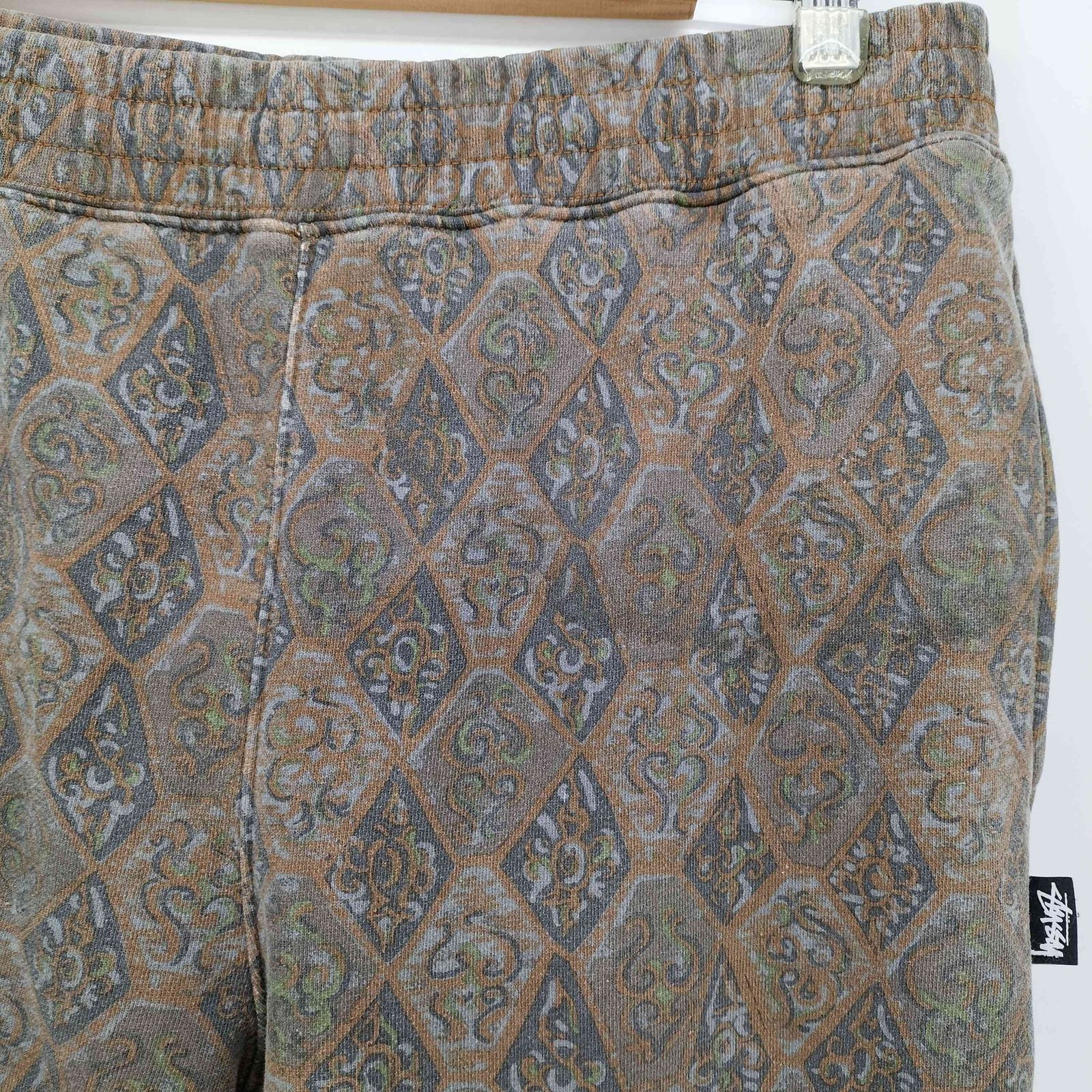 ステューシー Stussy 18AW Marquis Sweat Pant 総柄 スウェット パンツ 
