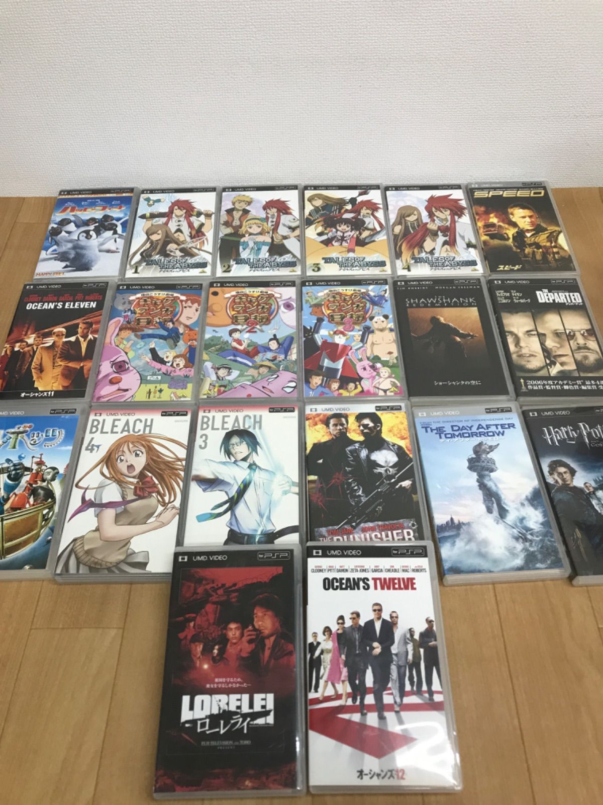 ☆ジャンク PSP UMD VIDEO まとめ売り ハリーポッター・テイルズ
