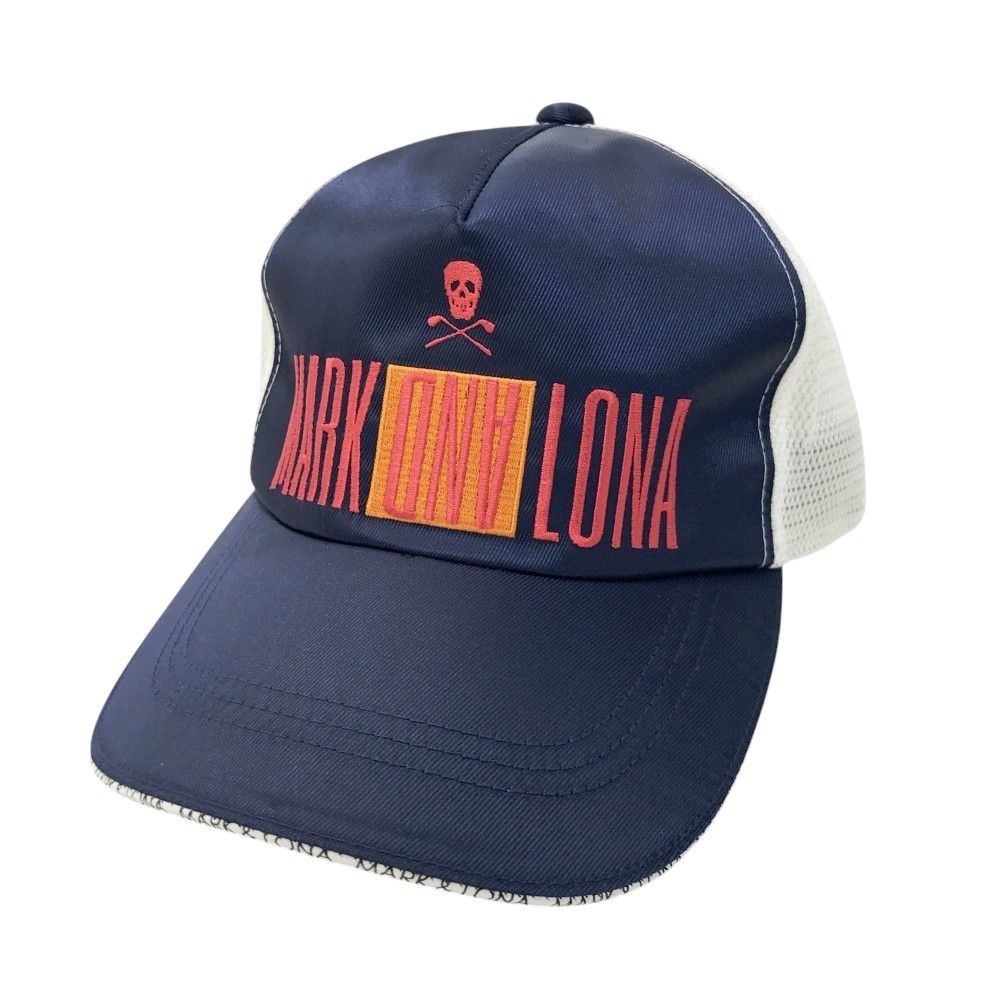 【美品】MARK&LONA マークアンドロナ キャップ 帽子ゴルフ　値下げ可能 MARK&LONA - マークアンドロナ 木村拓哉 ゴルフ キャップ MARK