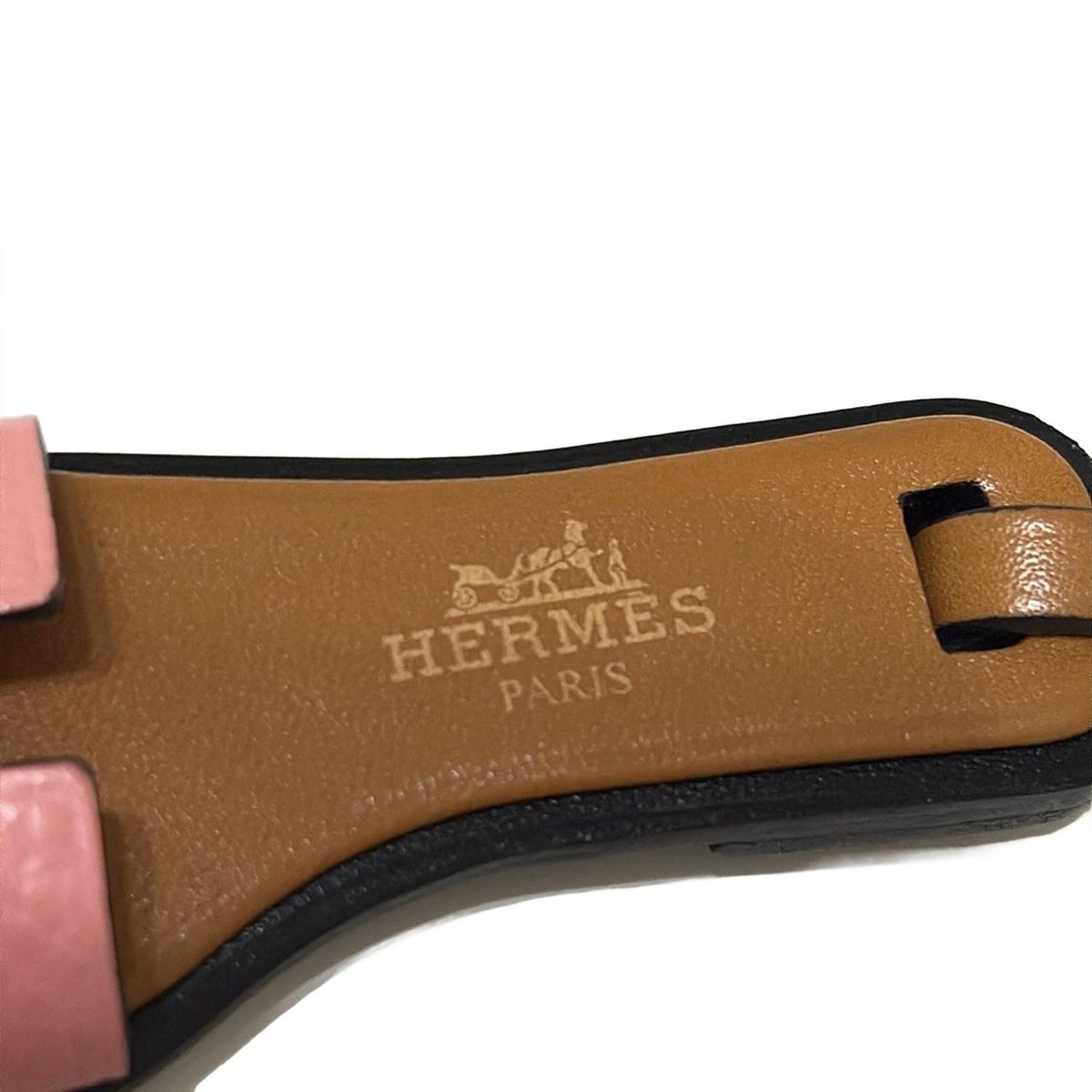 HERMES(エルメス) キーホルダー(チャーム) オランナノ ローズ  