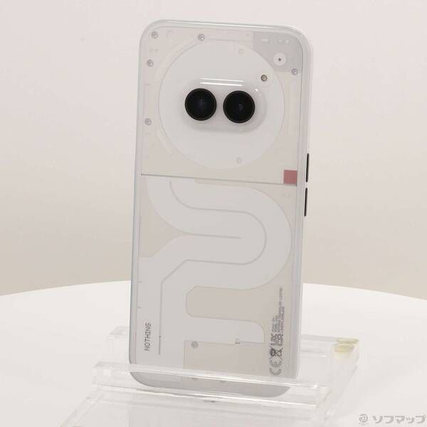 中古品〕 Nothing Phone (2a) 256GB ミルク A10400053 SIMフリー