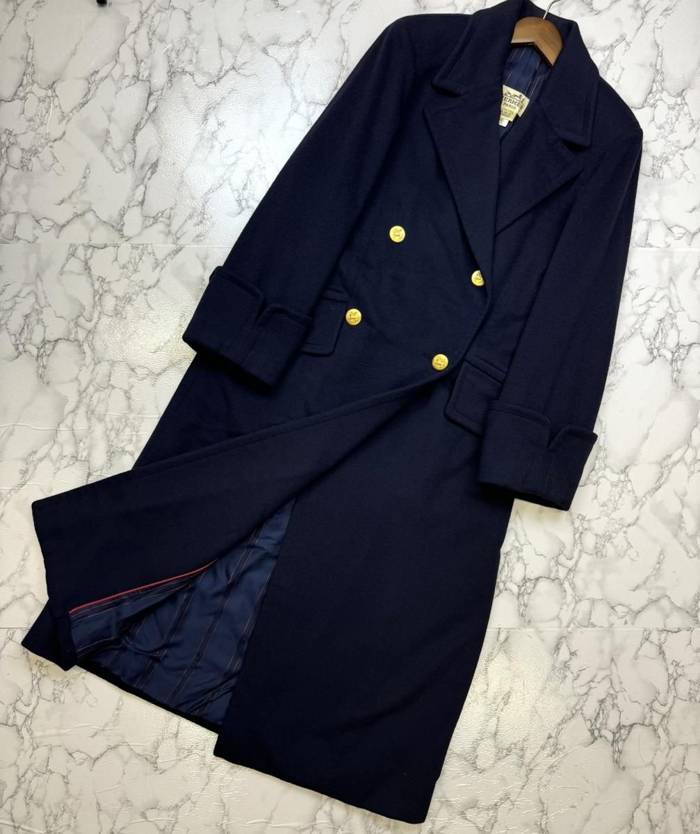 HERMES （エルメス） ヴィンテージ カシミヤ カシミア ﾍﾟｶﾞｻｽ ﾎﾞﾀﾝ 